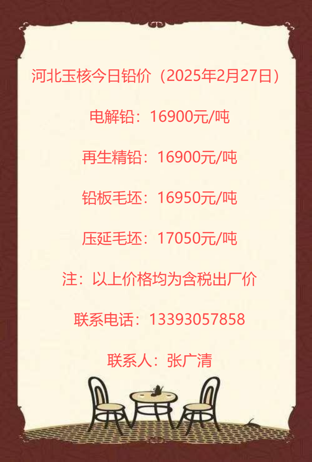 报价2月27日